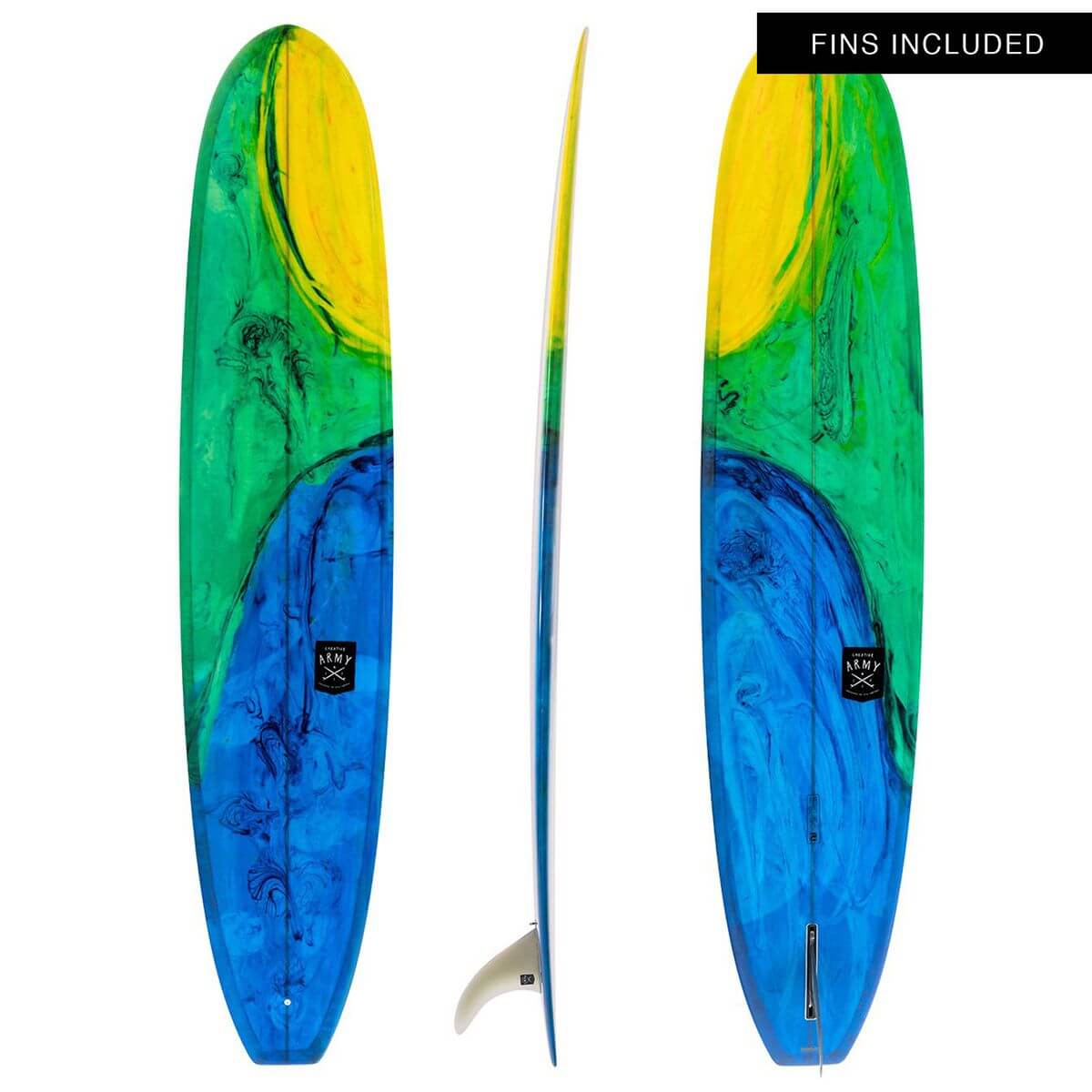 Creative Army Seahorse PU Surfboard