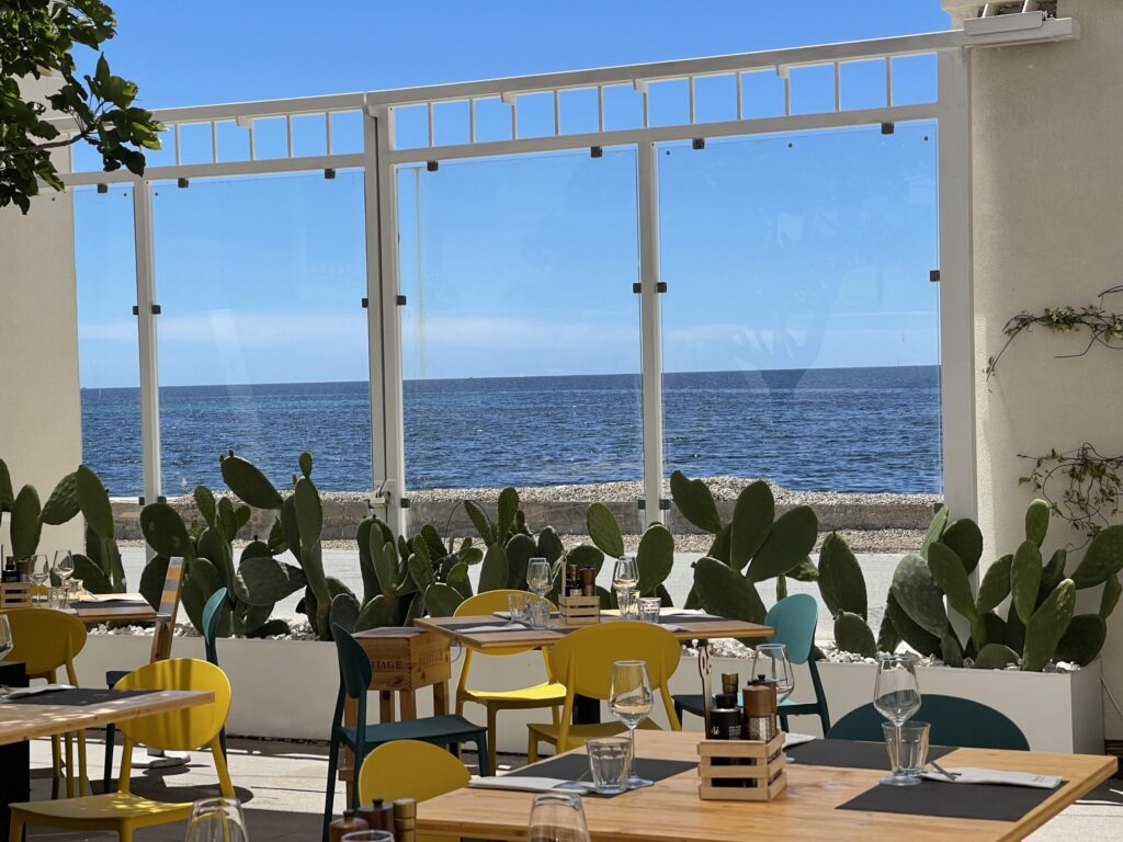 panorama del ristorante e pescheria parrinello